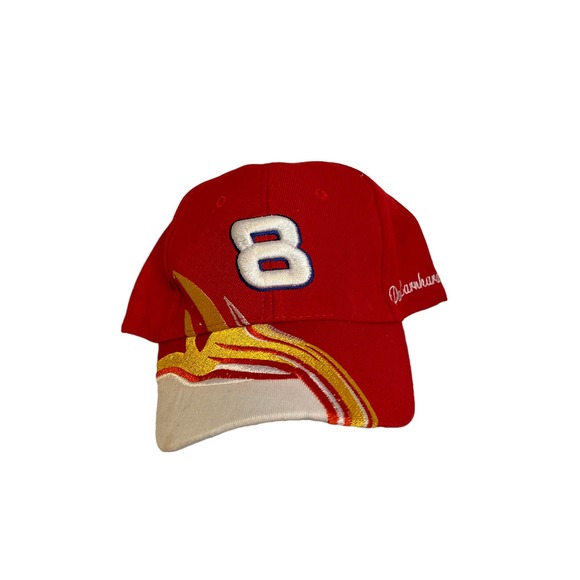 Nascar Dale Earnhardt Jr.Hat Men's One Size Adjustable Strap Vintage Flame Cap‎ - Picture 1 of 8
